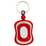 Llavero swap rojo, soluciones prácticas en artículos personalizados con asesoría directa y atención local