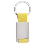 Llavero caspio amarillo, artículos personalizados creados para mejorar la presencia visual de tu marca