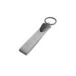 Artículos para regalos publicitarios que mantienen buen estilo con tu empresa, llavero mistral gris