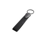 Llavero mistral negro, artículos de merchandising para empresas con distintas técnicas de personalización