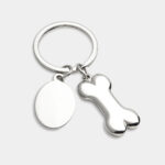 Artículos publicitarios diseñados para acompañar materiales impresos o digitales, llavero doggy