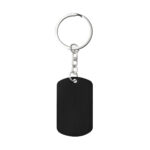 Llavero zentrix negro, línea práctica de merchandising empresarial con variedad de estilos