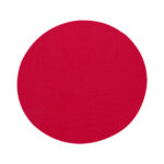 Mouse pad redondo rojo, líneas variadas de artículos personalizados para empresas de diferentes giros