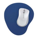 Mouse pad bean azul, merchandising empresarial de línea práctica para distintas áreas de trabajo