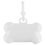 Regalos publicitarios con equilibrio entre costo, presentación y reputación, dispensador bone blanco