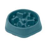 Merchandising empresarial creado para mantener tu marca visible, plato ossis azul