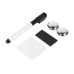 Catálogo de productos promocionales pensado para uso continuo, pintarrón dako