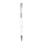 Bolígrafo aros blanco, línea de regalos corporativos prácticos para momentos especiales