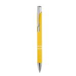Artículos personalizados con diseño clásico y presentación refinada, bolígrafo aros amarillo