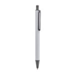 Merchandising para empresas que combina funcionalidad con una línea fenomenal, bolígrafo paloa blanco