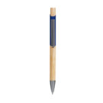 Bolígrafo holz azul, regalos promocionales disponibles en diferentes estilos y colores institucionales
