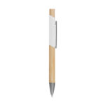 Opciones de productos promocionales con diseños prácticos y duraderos, bolígrafo holz blanco