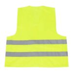 Regalos publicitarios para impresión o grabado con identidad de tu marca, chaleco de seguridad sikker amarillo uni