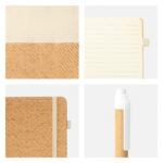 Modelos básicos de artículos publicitarios con posibilidad de impresión, set ecológico bioset beige