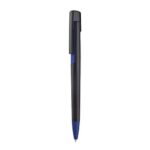 Regalos empresariales para personalización con logotipo institucional, bolígrafo trendy azul
