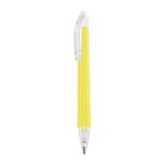 Regalos corporativos con estilo que sintonizan con cualquier marca, bolígrafo furor amarillo translúcido