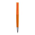 Merchandising empresarial pensado para reforzar la imagen corporativa, bolígrafo atka naranja