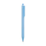Línea extendida de merchandising para empresas de distintos sectores, bolígrafo yazi azul pastel