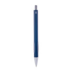 Regalos promocionales de línea ejecutiva con estilo clásico y funcional, bolígrafo valtice azul