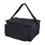 Hielera 2 six negro, regalos promocionales pensados para representar a tu empresa con buena imagen