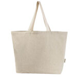 Fabricación de productos promocionales bajo estándares locales de calidad, bolsa zeder beige