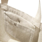 Bolsa zeder beige, merchandising para empresas diseñado para mantener la presencia de tu marca