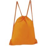 Regalos corporativos con envío que refuerzan la imagen institucional, bolsa-mochila prisma naranja