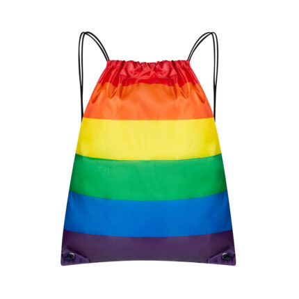 Diseños en regalos corporativos con imagen moderna y fina, bolsa-mochila pride