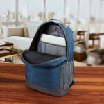 Mochila wally azul, regalos promocionales con impresión o sin ella, llévatelos como quieras