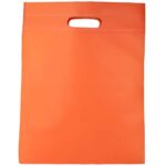 Bolsa cimboa naranja, artículos publicitarios creados para dar continuidad a tus campañas