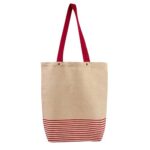 Artículos promocionales que cumplen la función de presencia  de tu marca, bolsa mezzola rojo