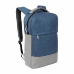 Mochila ipora azul, merchandising empresarial adaptado a necesidades reales de oficina o promoción