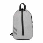 Opciones de artículos personalizados con variedad de colores, materiales y terminados, mochila trogir gris