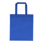 Bolsa abba azul, artículos publicitarios para personalización con distintas técnicas