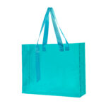 Bolsa maxina azul, artículos promocionales hechos para representar la imagen de tu empresa
