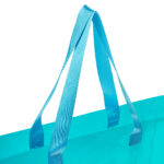 Diseños simples en artículos promocionales con resultados de calidad, bolsa maxina azul