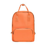 Opciones oportunas de merchandising para empresas con terminados fenomenales, mochila ceres naranja
