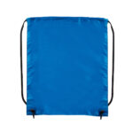 Artículos de merchandising empresarial con impresión o grabado, bolsa-mochila osuna azul