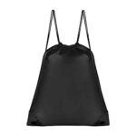 Bolsa-mochila osuna negro, productos promocionales con diseño contemporáneo y flexible