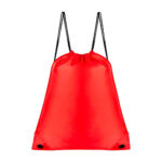 Bolsa-mochila osuna rojo, regalos promocionales con impresión o sin ella, llévatelos como quieras