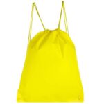 Bolsa-mochila astorga amarillo, artículos publicitarios de regalo para personalización inmediata