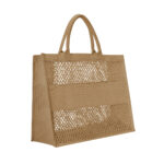 Bolsa antonela beige, artículos de merchandising empresarial enfocados en la calidad y versatilidad