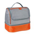 Artículos de merchandising empresarial para combinar con otros artículos, lonchera ledu naranja