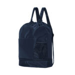 Bolsa-mochila taska azul, colecciones de merchandising empresarial desarrolladas con base en funcionalidad