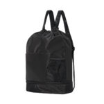 Bolsa-mochila taska negro, opciones de artículos promocionales diseñadas con sentido práctico