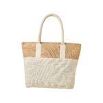 Bolsa grecia beige, artículos para regalos publicitarios que mantienen buen estilo con tu empresa