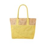 Artículos publicitarios funcionales que se integran al entorno de negocio, bolsa grecia amarillo