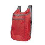 Productos promocionales con buena aceptación entre clientes y colaboradores, mochila voyage rojo