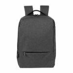 Mochila sisak negro, líneas modernas de regalos promocionales con equilibrio entre costo y presentación