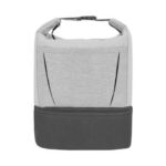 Fabricación de artículos promocionales con base en materiales nacionales, lonchera fleur gris